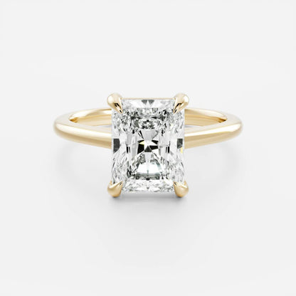 Billy- 2.0 CT Radiant Solitaire Moissanite Ring