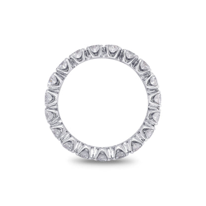 Gayle-1.60 CTW Round Full Eternity Wedding Band